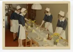 Yrkesskola
Kung Gustav VI Adolf på besök