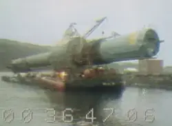 Lastning av torn till North East Frigg, del 2