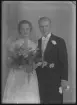 Brudpar. Lars Fridström, Västerås. Ur Gustaf Åhmans samling.