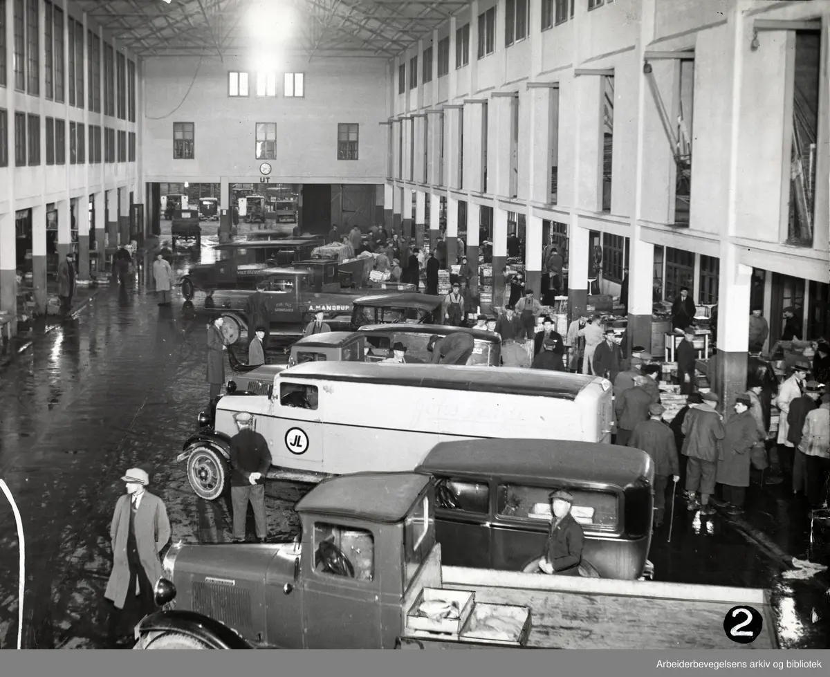 Fiskehallen i Oslo, 1930-tallet