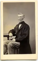 Porträtt på lantmätare Carl Wetterström.