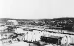 1886 års utställning på Köpmantorget i Söderhamn (bild 2).