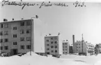 Tallvägen från norr år 1963, Söderhamn.