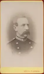 Porträtt av Henric Rappe, överstelöjtnant.