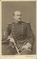 Porträtt av Bror Wolfgang Adolf Reinhold Heijkenskjöld.