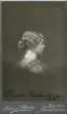Porträtt av Gerda Cederberg -1901.