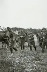 Tysk okkupasjon, andre verdenskrig, tyske soldater og offise