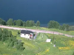 Flyfoto fra 1961. Kan det være fra Lenvik kommune?