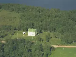 Flyfoto sannsynsligvis over Sørreisa kommune i 1968.
