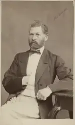 Porträtt av Kamrer Daniel Herlenius.