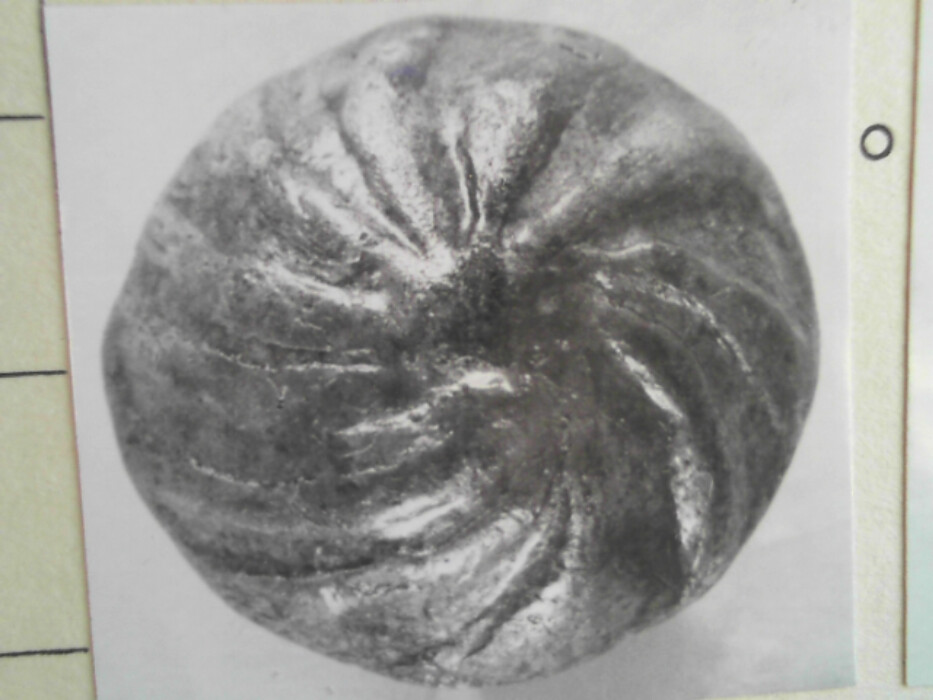 treskrin med lokk. inneholdende 13 ? knapper og et garnnøste. :: 431Q - knapp :: 431I - knapp :: 431K - knapp :: 431 L - knapp