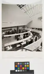 Nordisk Resebureau.
Biljetthall.