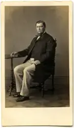 Porträtt på en man