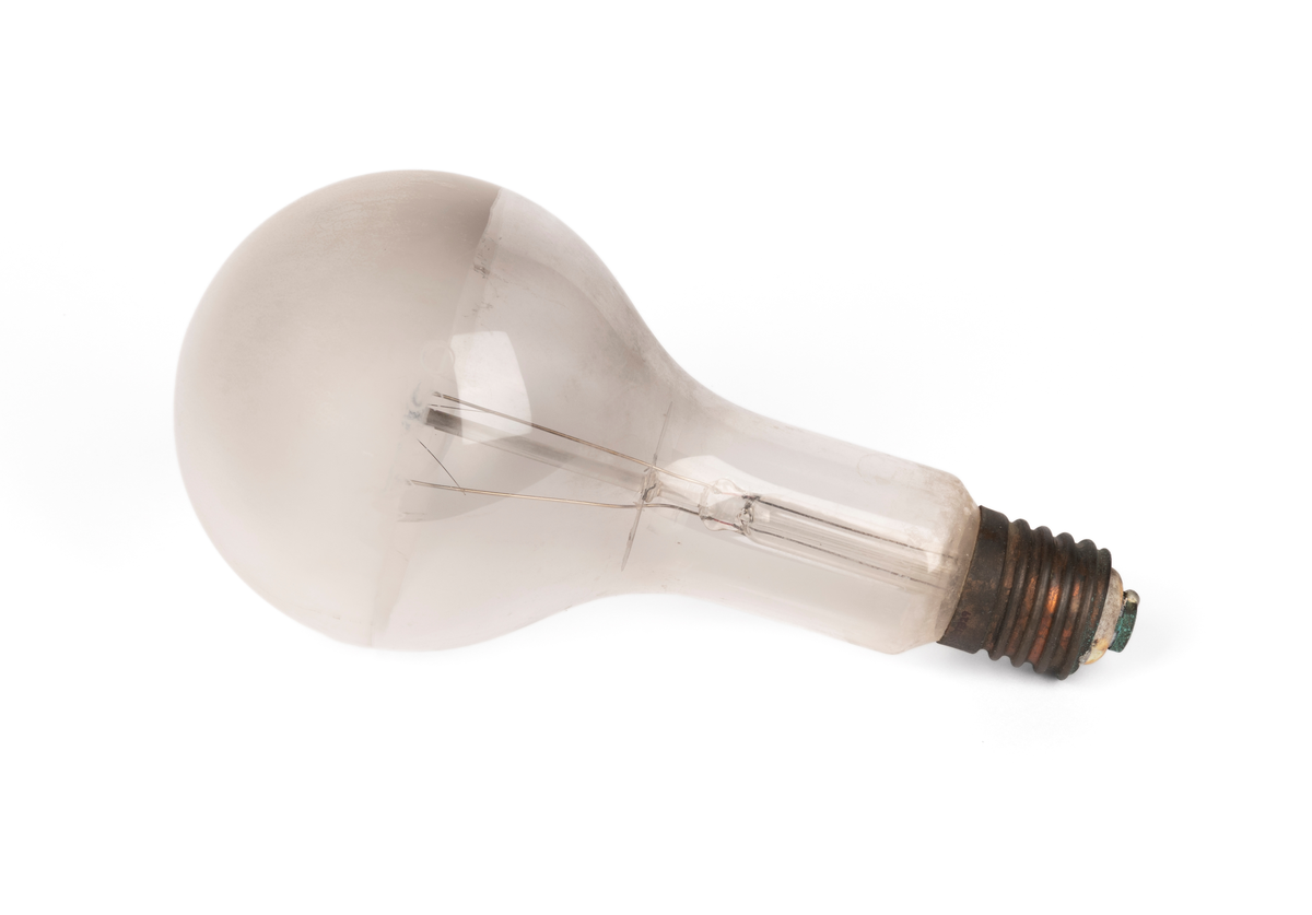 Lyspære brukt i studiolys i fotoatelieret til Martin Velle.
