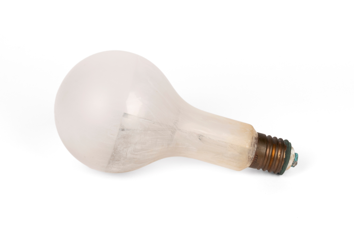 Lyspære brukt i studiolys i fotoatelieret til Martin Velle.
