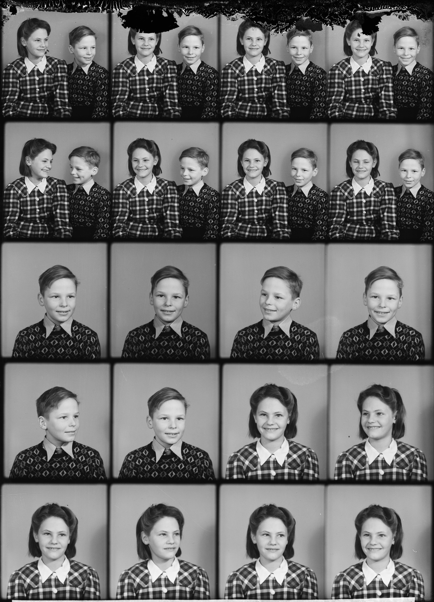 Syskonen Andersson från Jönninge, Tuna socken, Uppland