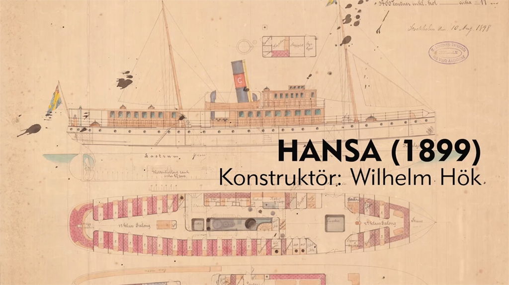 Kortfilm om gotlandsfärjan S/S HANSA, byggd på Södra varvet och sjösatt 1899. Fartyget torpederades av en sovjetisk ubåt 24 november 1944 på väg mellan Nynäshamn och Visby.