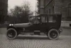 Automobil med karosseri tillverkat vid AB Stockholms Vagn- och Karosserifabrik.