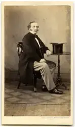 Porträtt på en man