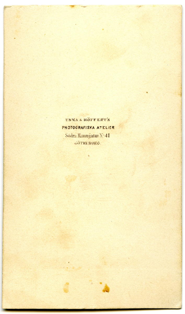 Porträtt på en man.