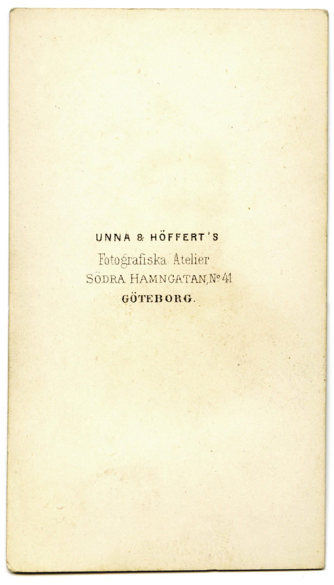 Porträtt på en man.