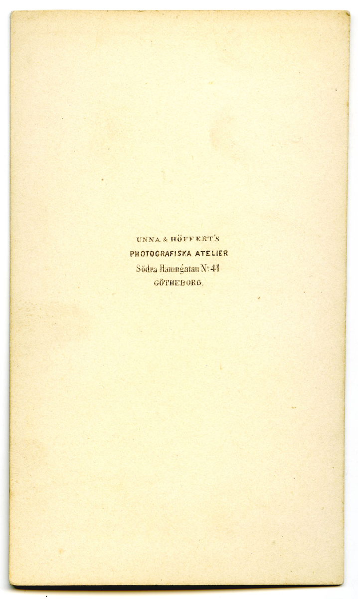 Porträtt på en man.