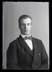 Porträtt, Edvin Björk, Herrevad.
Ur Gustaf Åhmans samling.