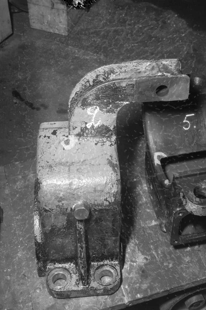 Maskindel på Marienborg verksted