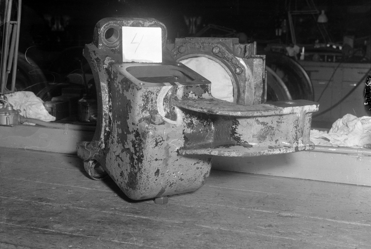 Maskindel på Marienborg verksted