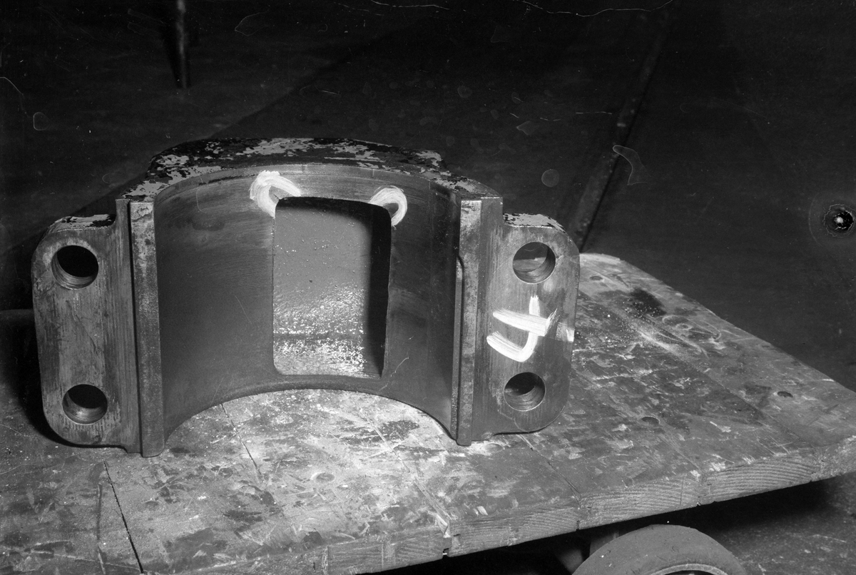 Maskindel på Marienborg verksted