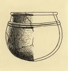 Tegning. Kleberkar fra Erga, Klepp k.