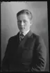 Porträtt. Ejnar Andersson, Årby, Kolbäck.
Ur Gustaf Åhmans bildarkiv.
