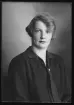 Porträtt. Anna Vilhelmsson, Frössvi, Hallstahammar.
Ur Gustaf Åhmans bildarkiv.
