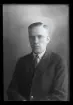 Mansporträtt, Konrad Svensson, Hallstahammar.
Ur Gustaf Åhmans samling.