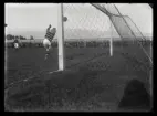 Målvakt, Hallstahammars Sportklubb.
Ur Gustaf Åhmans samling.