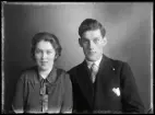 Grupporträtt. Edmund Kristoffersson, Mellangården, Hallstahammar.
Ur Gustaf Åhmans samling.