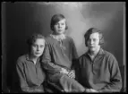 Grupporträtt. Andersson, Vänsta, Kolbäck.
Ur Gustaf Åhmans samling.