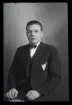 Porträtt. Göte Bodell, Hallstahammar.
Ur Gustaf Åhmans samling.