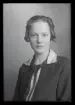 Porträtt, Anna Lisa Andersson, Mölntorp.
Ur Gustaf Åhmans samling.