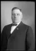 Mansporträtt. J.F. Holm, Kullsta, Hallstahammar.
Ur Gustaf Åhmans samling.