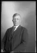Mansporträtt, körkort. Axel Sjöberg, Västtuna, Hallstahammar.
Ur Gustaf Åhmans samling.