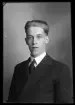 Mansporträtt. Sigurd Hjelm, Oxelby, Kolbäck.
Ur Gustaf Åhmans samling.