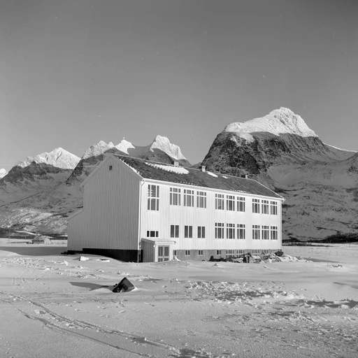 Alstahaug nye folkeskole på Søvik