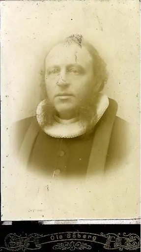 Prost Wilhelm Fredrik Høyer. Han var sogneprest i Hadsel og prost i Vesterålen fra 1878. I 1900 reiste han til Stavanger for å ta opp en post i Stavanger.