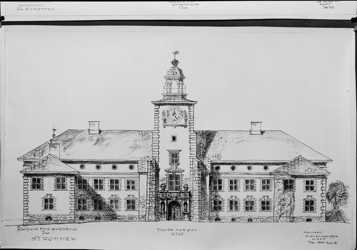 Skedsmo Herredstyre, 1938 - 1940, gruppe