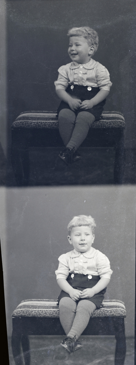 Tore Larsen, frk Suphammer. Barnebilde