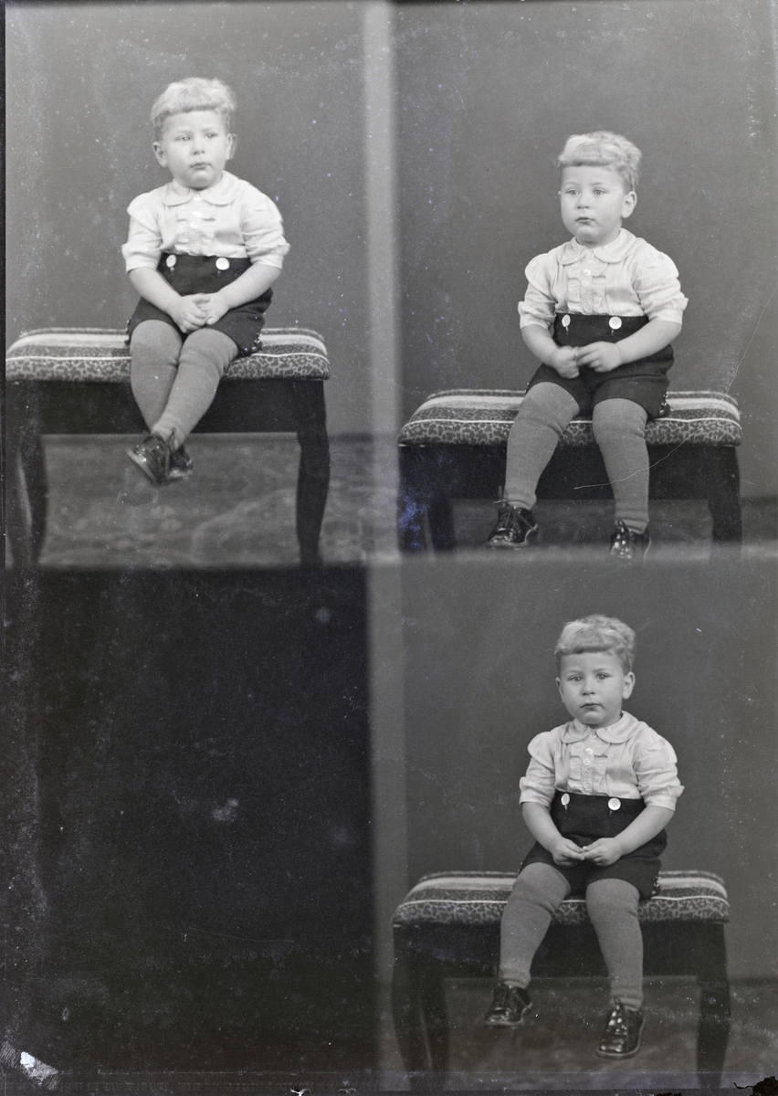 Tore Larsen, frk Suphammer. Barnebilde