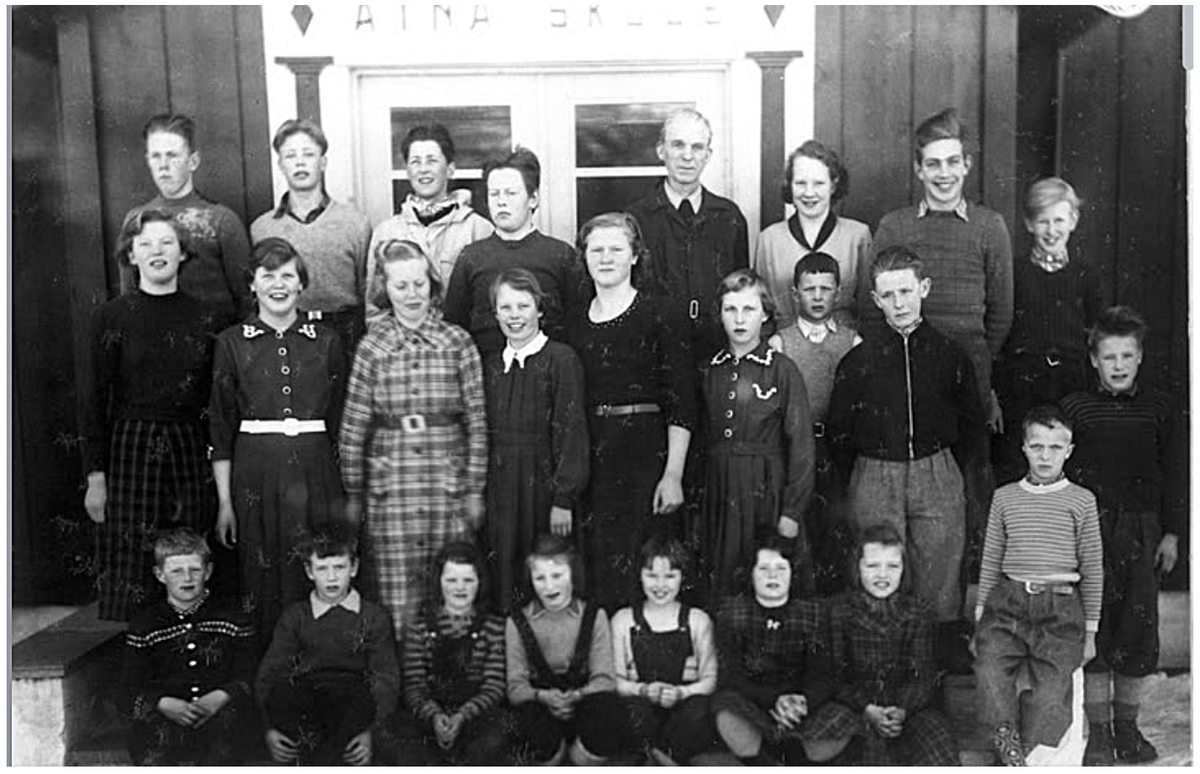 Atna Skole i 1953.