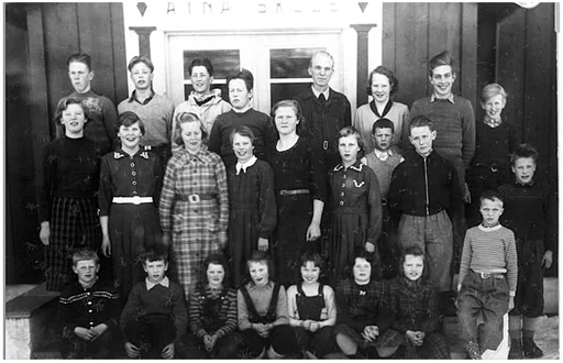Atna Skole i 1953.