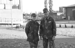 Värnpliktig och Mats Einarsson, I 12.